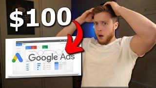 $100 Google Ads Affiliate Marketing Challenge (THIS NEVER HAPPENED BEFORE)
