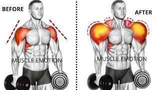 20 Exercise For Bigger SHOULDER AND TRAPS WITH DUMBBELLS ONLY