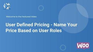 How to Add Custom User Defined Pricing for WooCommerce -Customer Specific Pricing Plugin -FME ADDONS