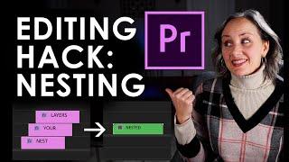 NESTING CLIPS IN PREMIERE - How To Nest Clips In Premiere Pro - Filmmaking 101