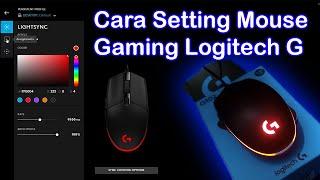 Begini Cara Setting Mouse Gaming Logitech dan Berlaku Untuk Semua Gear Gaming Logitech