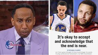 NBA Countdown | Stephen A. react to Steph Curry feels 'sense of urgency' as NBA career nears its end