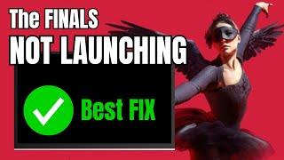 [NEW FIX] THE FINALS NOT LAUNCHING PC | Fix The Finals Black Screen on Startup