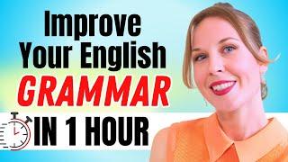 ALL the Grammar you need for ADVANCED English in ONLY ONE HOUR! + Free Lesson PDF