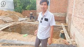 Móng Băng 1 Phương Siêu Chắc Chắn Cho Căn Nhà 5m Ngang. Nhà Anh Chương HT 1 / Xây Dựng Nhà Đẹp