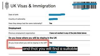 Skilled Worker Visa - Guide to Completing your online form