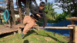 Persian Saber Shamshir in Parkour field test!!??