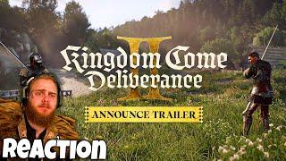 REACTION! - Kingdom Come: Deliverance II Official Announce Trailer