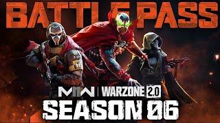 Everything In The Season 6 Battle Pass / Blackcell (Modern Warfare 2 & Warzone)
