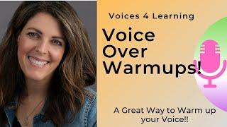 Voice Over Warm Ups