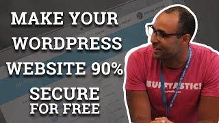 Protect your WordPress website | Free and Easy steps w/ Joe Howard