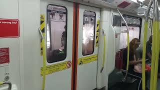 LRT Ampang/Sri Petaling Line - CSR Zhuzhou "AMY" Ride From Plaza Rakyat To Sultan Ismail