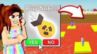  I Got My FIRST Nuke In Color Block BUT LAVA!!!  (Roblox)