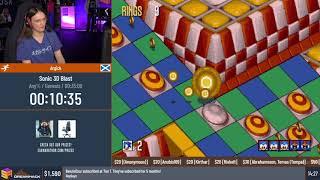 Sonic 3D Blast [Any%] by Argick - #DHW19