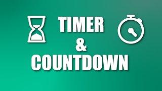 Timer & Countdown