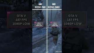 AMD Ryzen 5 7600 non X VS Ryzen 5 7600X