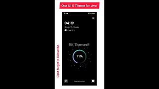 One UI 5 Theme for vivo | samsung theme for vivo | Galaxy tema vivo #oneui  #vivotheme