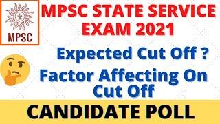 MPSC state service preliminary exam 2021 expected cut off|MPSC exam 2021 factor Affecting On Cut Off