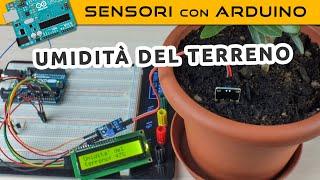Sensore di umidità del terreno (Sensori con Arduino)