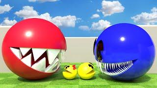 Pacman Vs Blue Metal Monster Pac