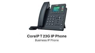 CoreIP Vaani T23G IP Phone / SIP Phone / Voip Phone