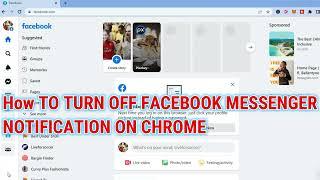 HOW TO TURN OFF FACEBOOK MESSENGER NOTIFICATION ON CHROME 2024