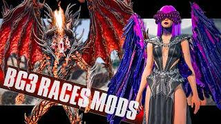 Baldur's Gate 3 - Best Character Creation Mods you NEED to try | Races Mods