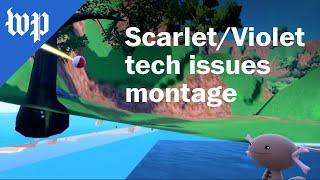 The worst technical issues in Pokémon Scarlet, Violet | Performance and graphics bugs, montage