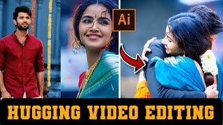 Instagram Trending hugging video editing|| Ai kissing video genarator|| ismartanji creations telugu