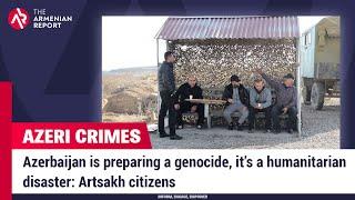 Azerbaijan is preparing a genocide, it’s a humanitarian disaster: Artsakh citizens