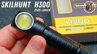 SkilHunt H300 - Обзор и ночной тест - универсальный фонарь / налобник 2500 Lumen.