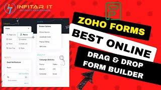 Introduction to Zoho Forms  | Best  Drag & Drop online Form Builder | Part - 01