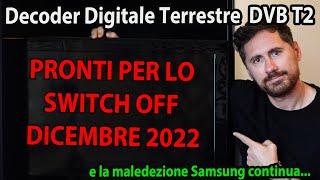 Decoder Digitale Terreste DVB-T2  Economico, Semplice,  Funzionale pronto per lo Switch OFF