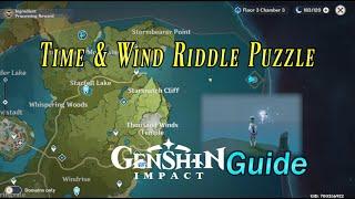 Genshin Impact - Time & The Wind - Uninhabited Island Puzzle Guide