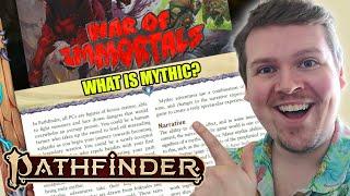 Pathfinder 2e Mythic Character Guide - War of Immortals