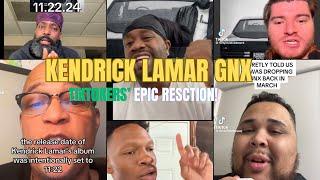 KENDRICK LAMAR | GNX ALBUM | TIKTOKERS EPIC FIRST REACTION COMPILATION