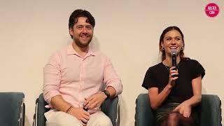 Sophie Skelton & Richard Rankin tell an anecdote that happened to them on Outlander and in real life