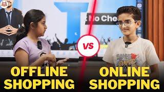 Online shopping vs offline shopping | debate competetion by happinesss institute| group discussion