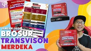 Salah Satu Receiver Terbaik Dan Terjangkau Di 2024 - Update Flyer Transvision Nusantara Merdeka