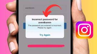 How To Fix Instagram Login Problem Incorrect Password iPhone