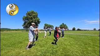 Parkway Community YMCA members practicing Yang style Tai Chi Form 24