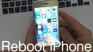 How to Force Reboot iPhone or iPad - Hard Reboot iPhone 6 6S 6+ SE 5S 5C 5 4S