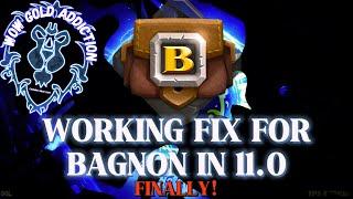 Working Fix For Bagnon In 11.0 (World Of Warcraft 2024) Please Read The Description For Full Details