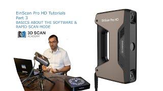 Shining 3D EinScan Pro HD Tutorials Part 6 scanning small parts with HD mode