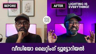 Studio light setup for YouTube videos - Complete tutorial | Tec tok by Hareesh