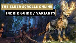 The Elder Scrolls Online | Indrik Mount Guide | How to get all the Variants