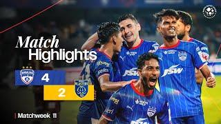 Match Highlights | Bengaluru FC 4-2 Kerala Blasters FC | MW 11 | ISL 2024-25