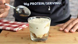 Healthy Banana Pudding (HIGH PROTEIN & Perfect for Summer!)