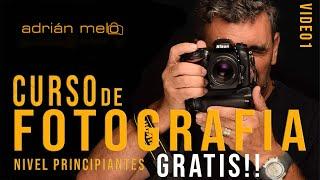 2021 - VIDEO1 - Curso GRATIS de Fotografía Básica -  ISO-DIAFRAGMA -  MODO “A” PRIORIDAD DE APERTURA