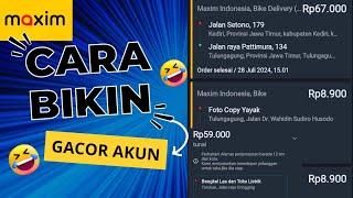 Begini Cara Bikin Akun Maxim Gacor!! 75% Work it!!